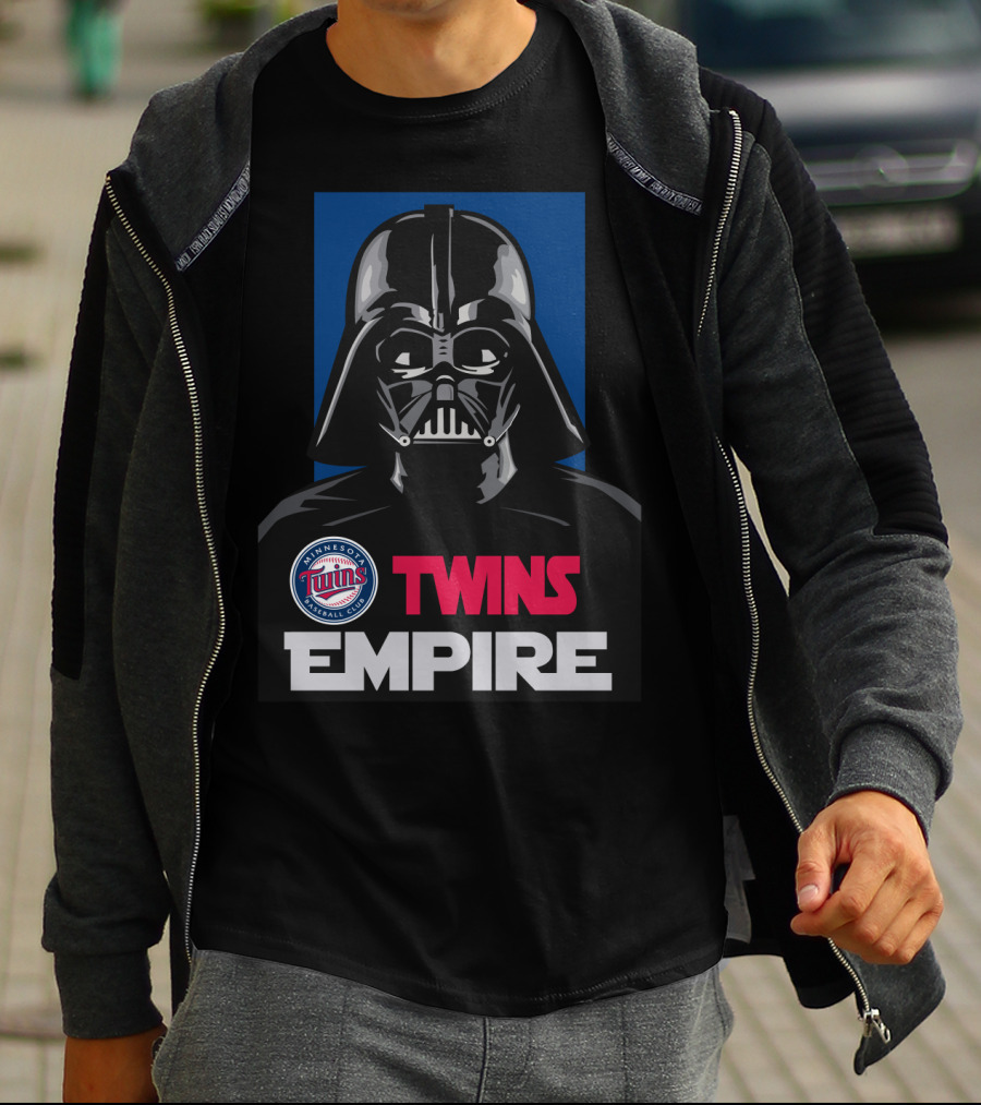 Minnesota Twins Baseball Club Darth Vader Twins Empire T-Shirt