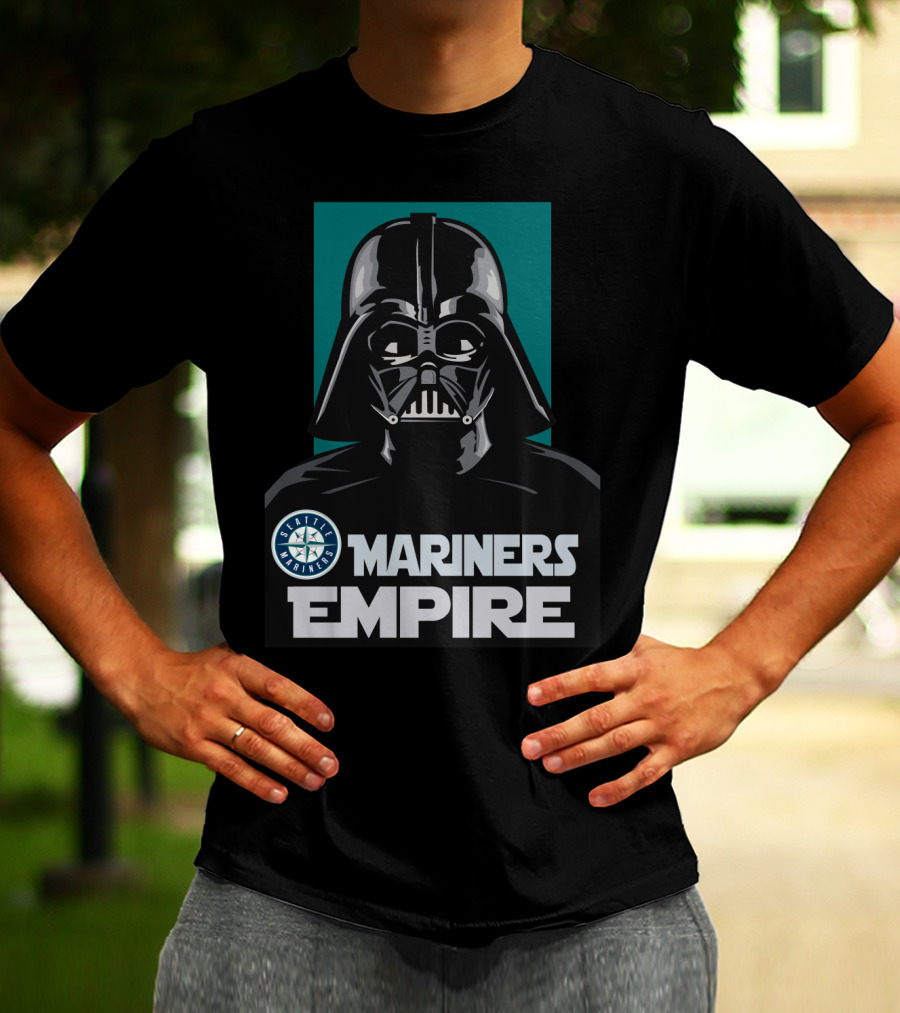 Seattle Mariners Darth Vader Empire T-Shirt