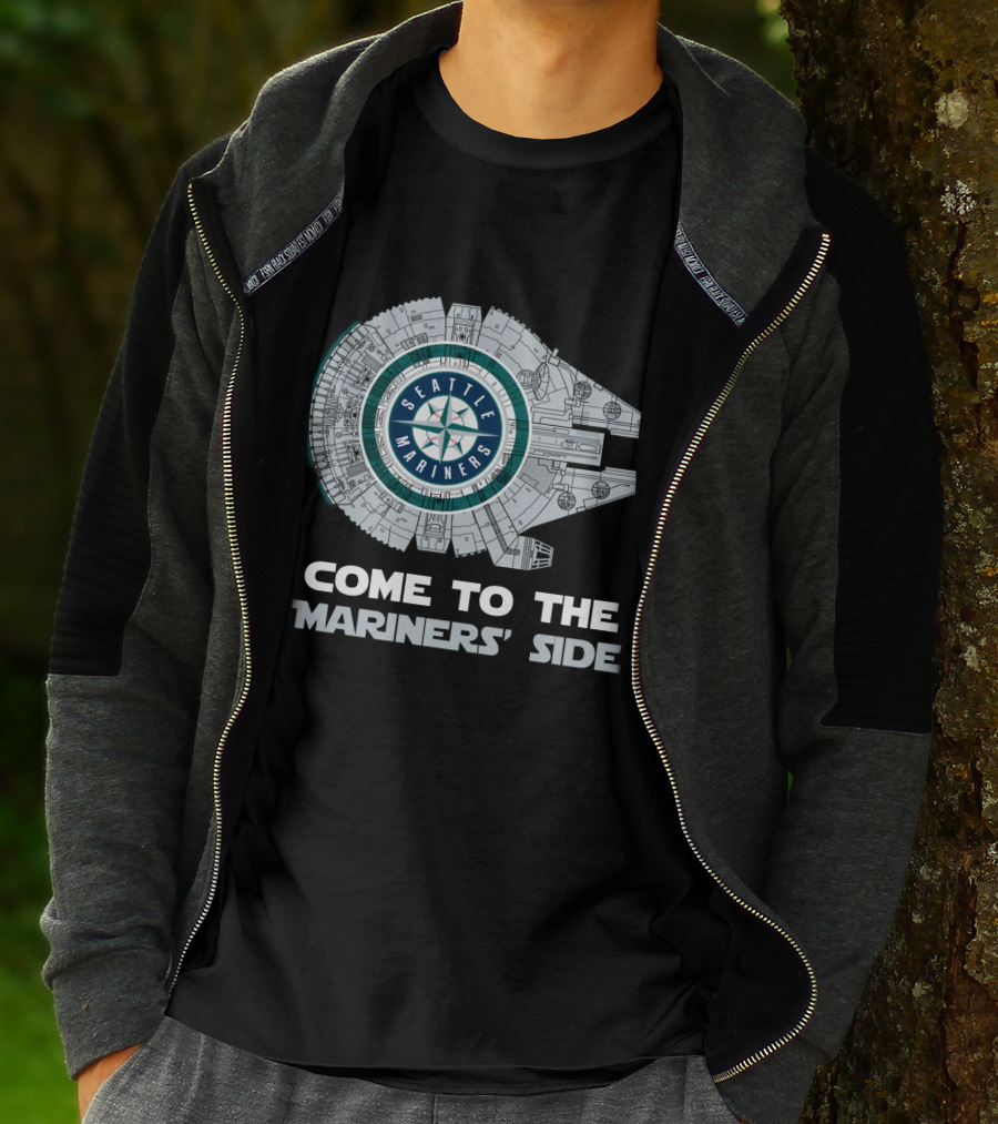 Seattle Mariners Come To The Mariners' Side Millennium Falcon T-Shirt