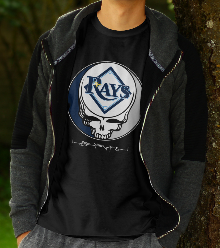 GRATEFUL DEAD Tampa Bay Rays Steal Your Face T-Shirt