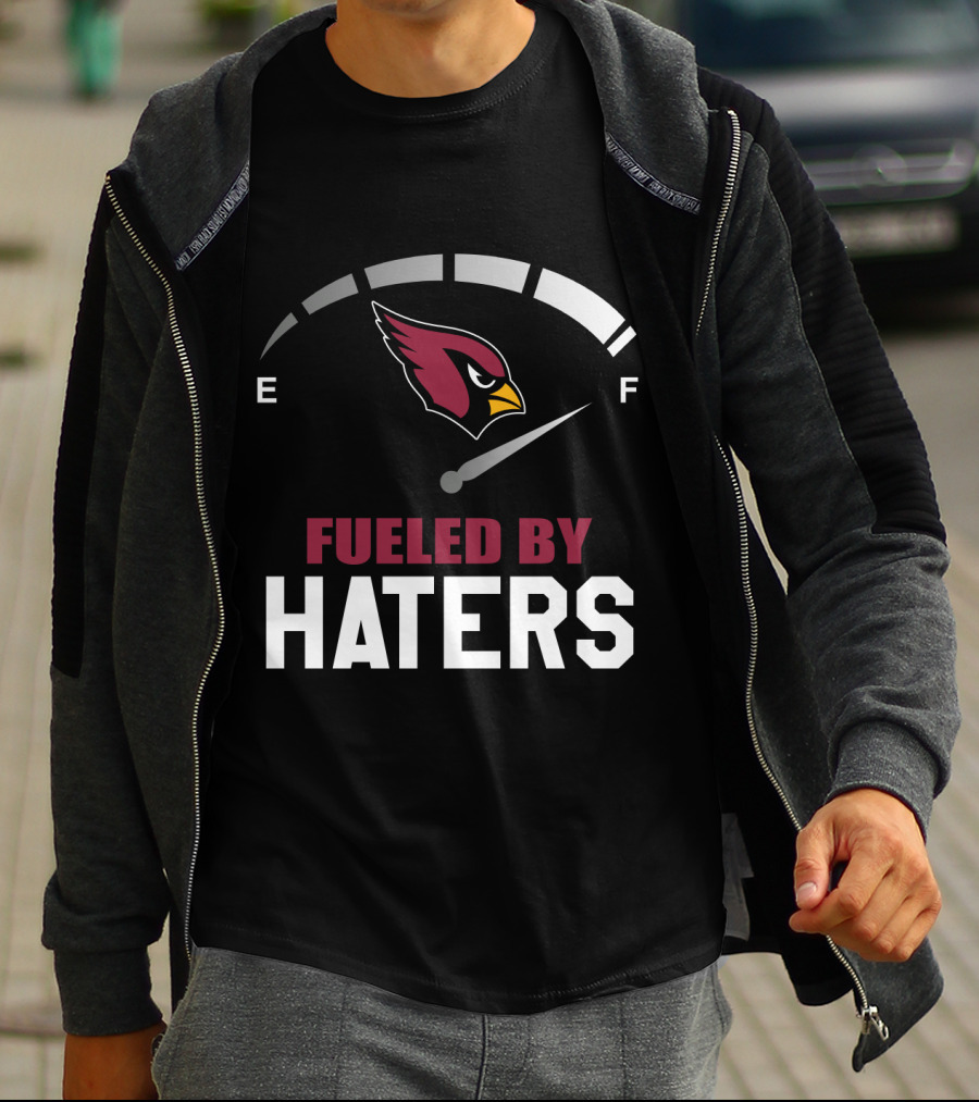 Arizona Cardinals Fueled By Haters Gauge Full T-Shirt