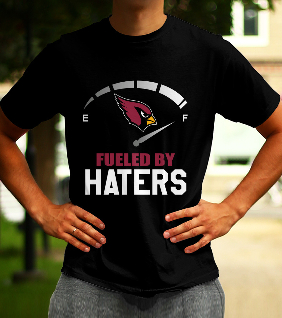 Arizona Cardinals Fueled By Haters Gauge Full T-Shirt
