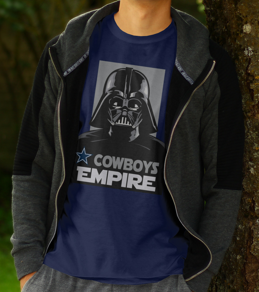 Cowboys Empire Darth Vader Star Wars Dallas Cowboys Star T-Shirt