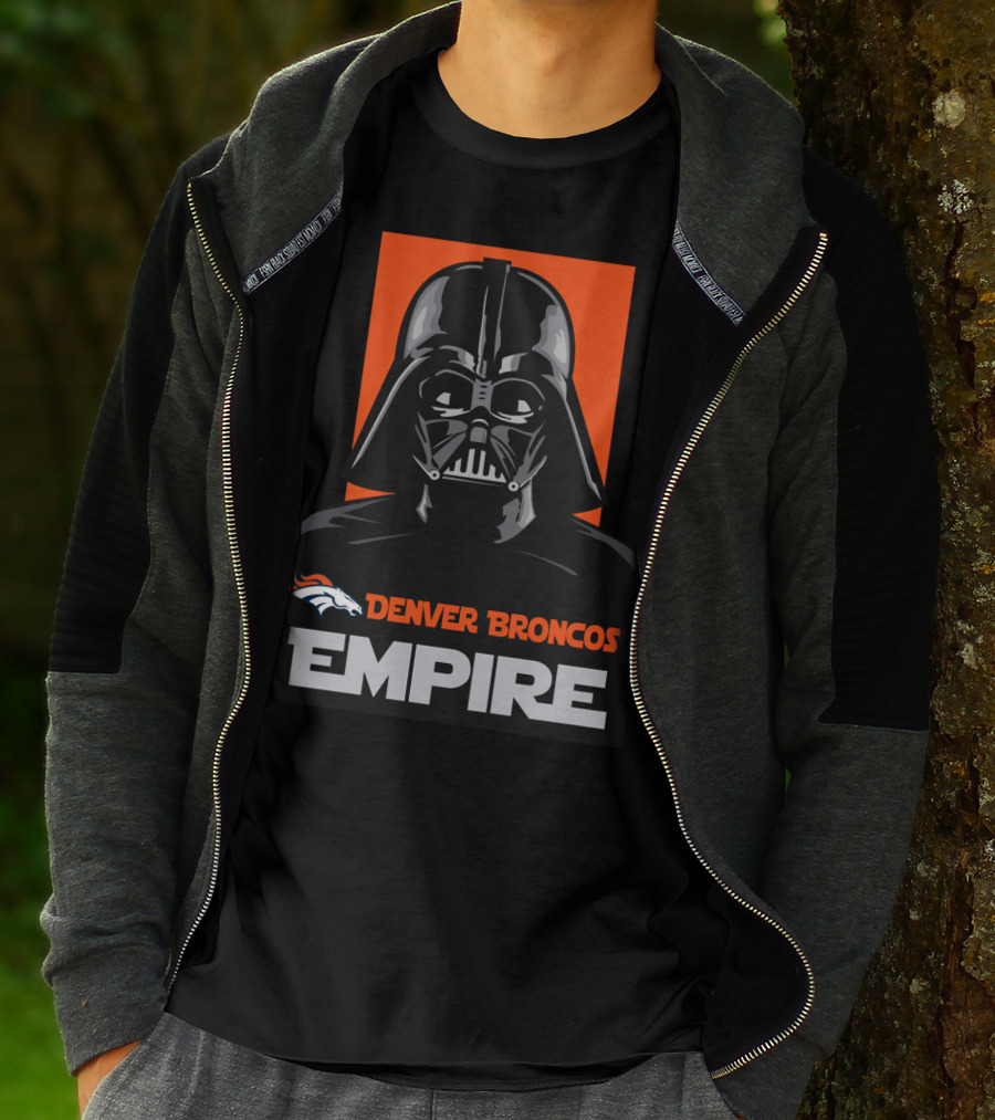 Denver Broncos Empire Darth Vader Broncos T-Shirt