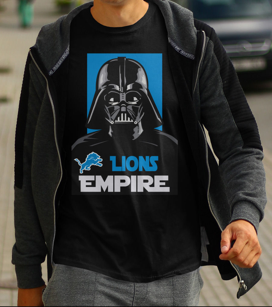 Lions Empire Darth Vader Detroit T-Shirt