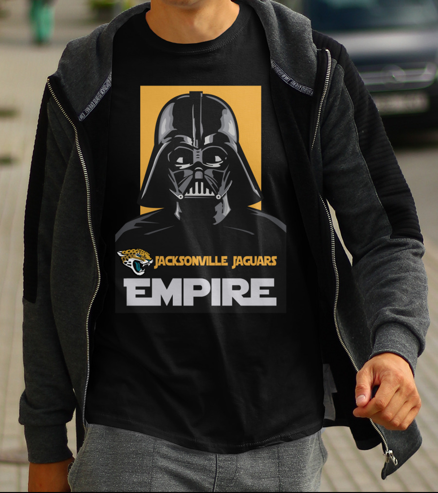 Jacksonville Jaguars Empire Darth Vader Fan T-Shirt