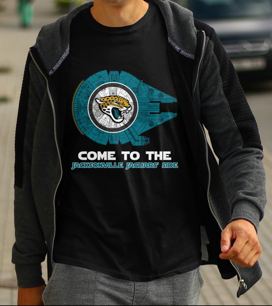 Come To The Jacksonville Jaguars' Side Millennium Falcon T-Shirt