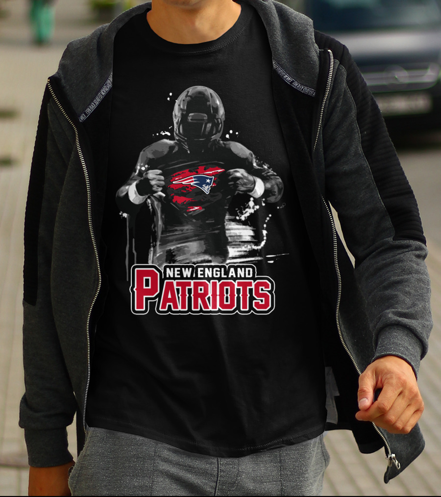 New England Patriots Football Superhero T-Shirt