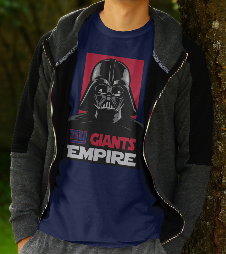 Ny Giants Empire Darth Vader T-Shirt