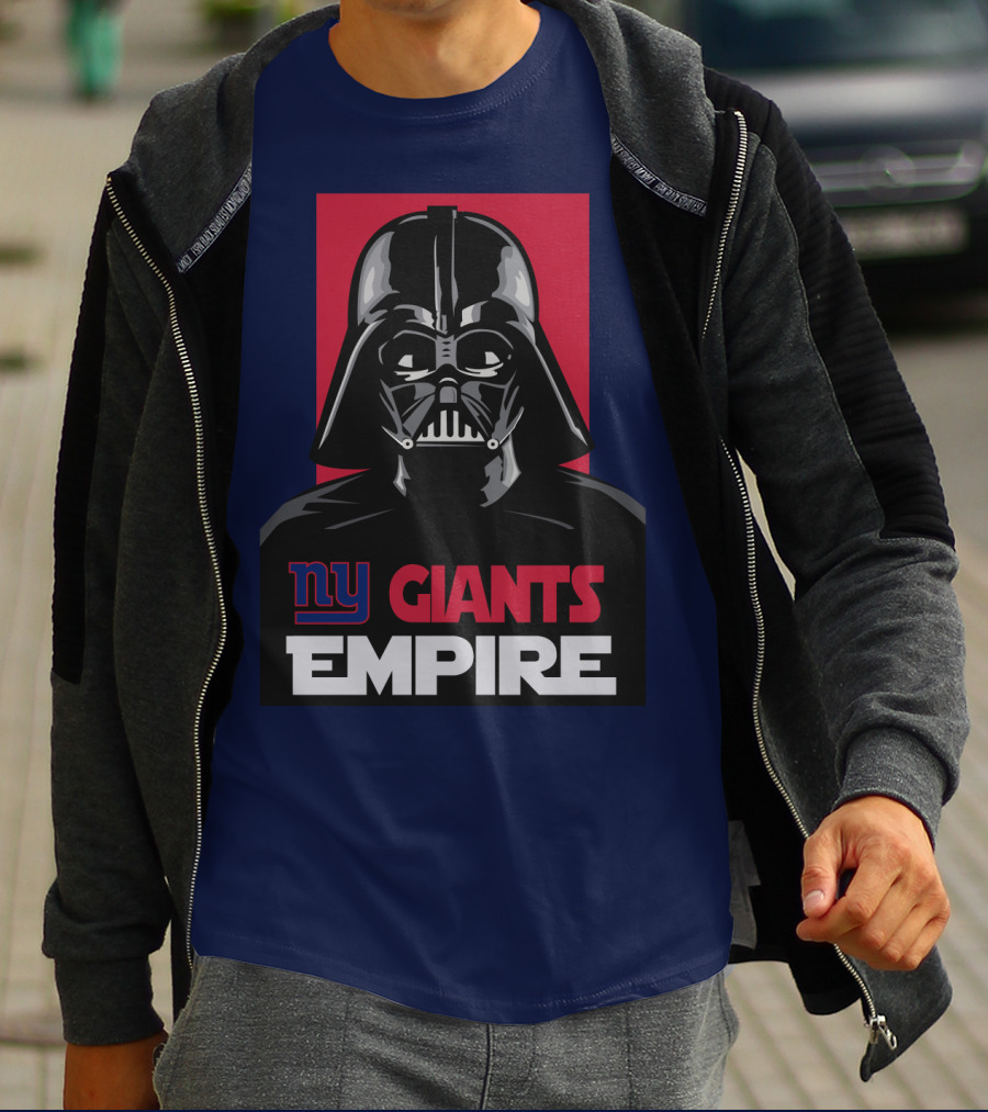 Ny Giants Empire Darth Vader T-Shirt