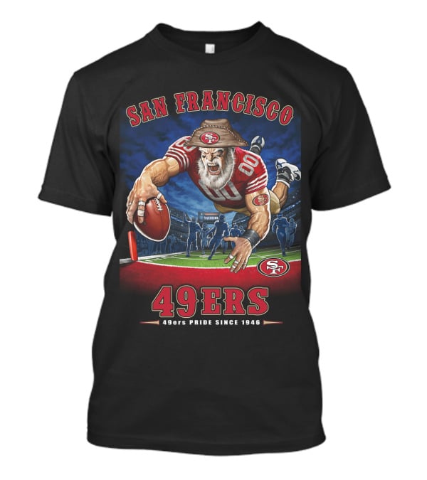 San Francisco 49ers 49ers Pride Since 1946 Touchdown Nfl T-Shirt