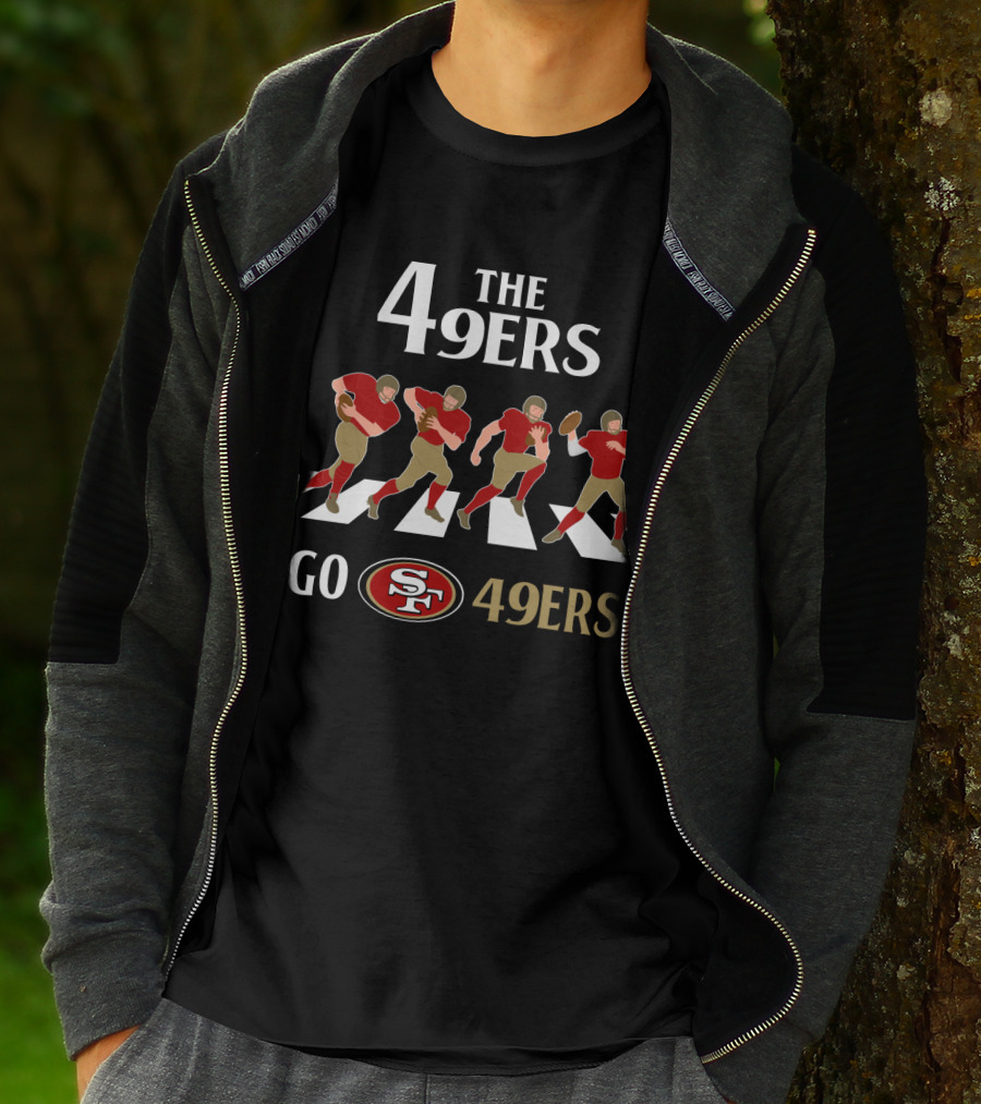 The 49ers Go 49ers San Francisco 49ers Abbey Road T-Shirt