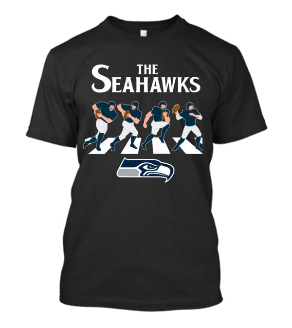 The Seahawks Abbey Road Seattle Seahawks T-Shirt