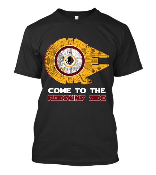 Come To The Redskins' Side Millennium Falcon Mix T-Shirt