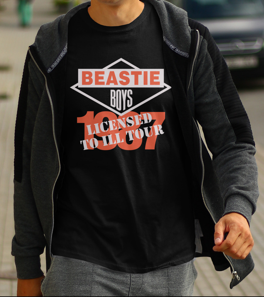 Beastie Boys Licensed To Ill 1987 Tour T-Shirt