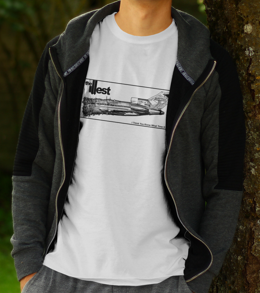The Beastie Boys The Illest I Think You Know What Time It Is Plane Licensed To Ill T-Shirt