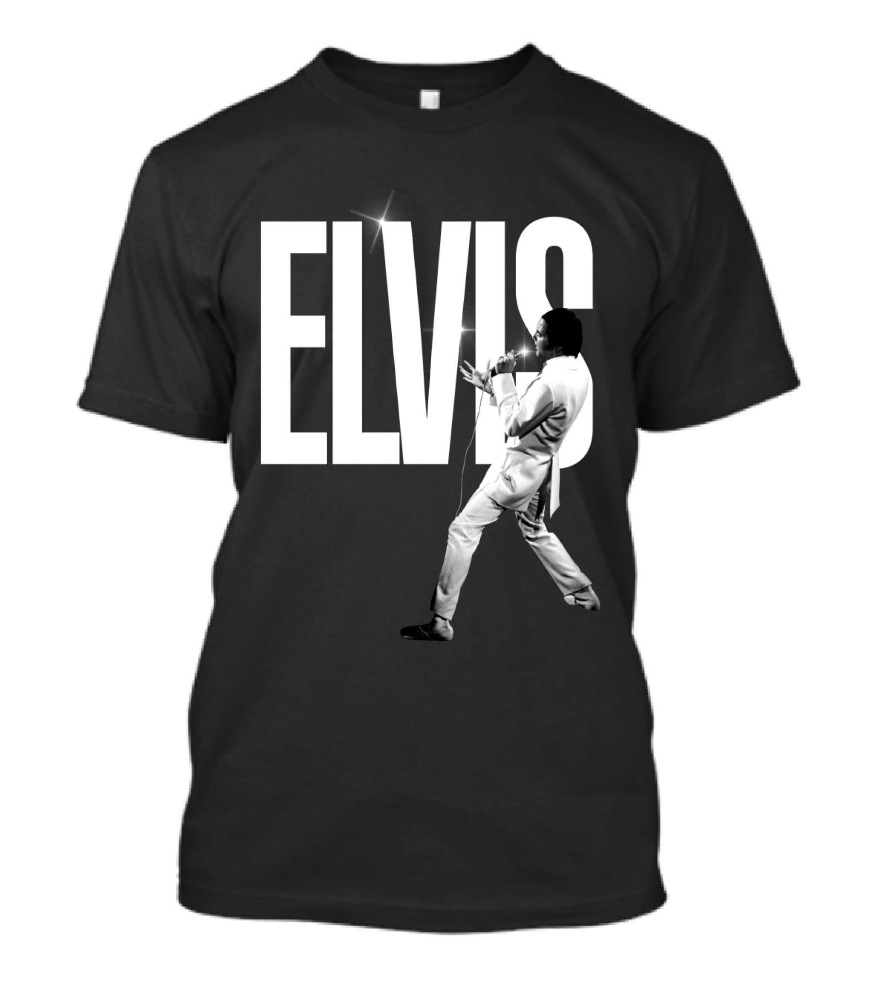 Elvis Sparkling Stage Performance T-Shirt