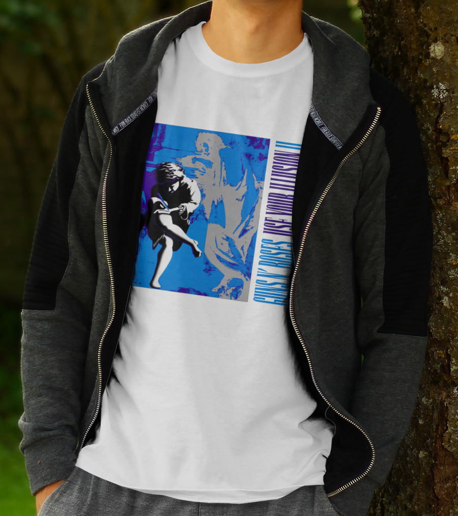 Guns N' Roses Use Your Illusion II Blue Cover T-Shirt
