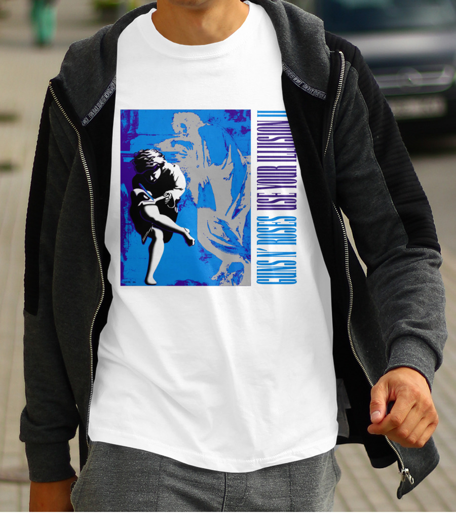 Guns N' Roses Use Your Illusion II Blue Cover T-Shirt