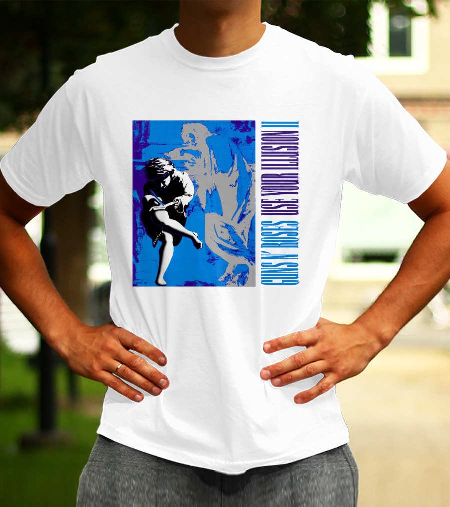 Guns N' Roses Use Your Illusion II Blue Cover T-Shirt