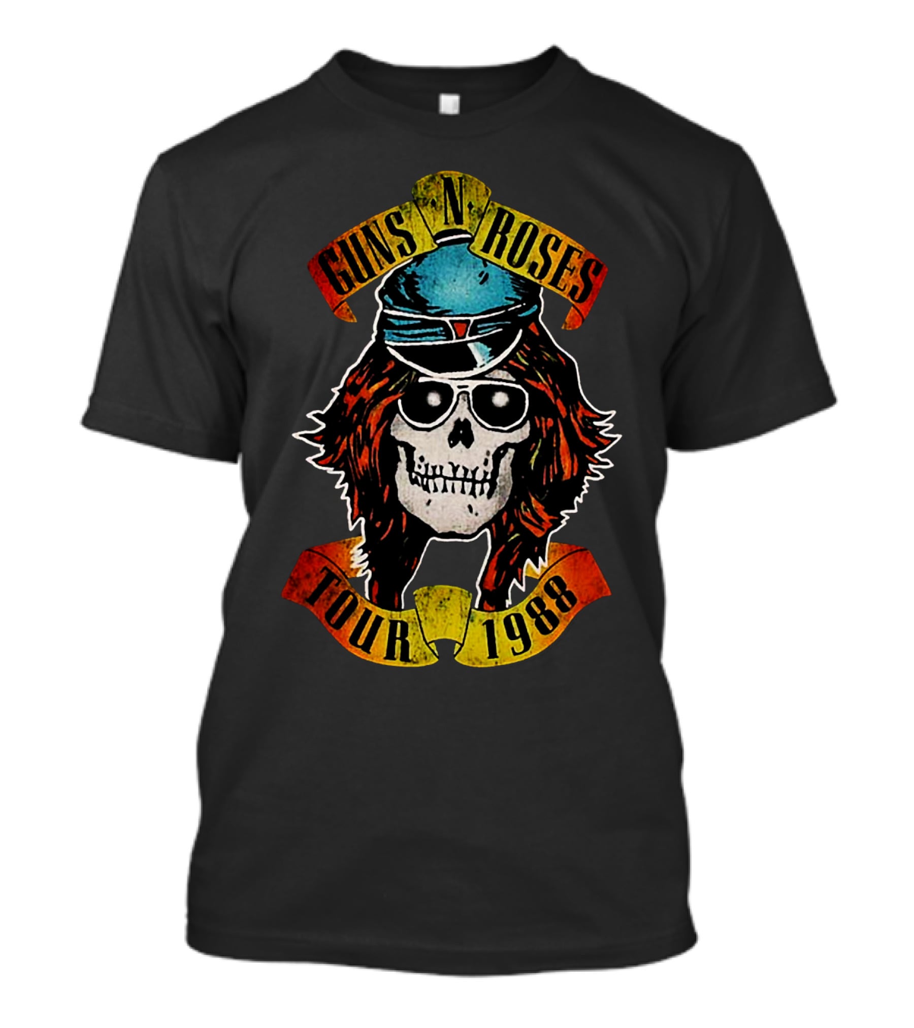 Guns N' Roses Tour 1988 Skull T-Shirt