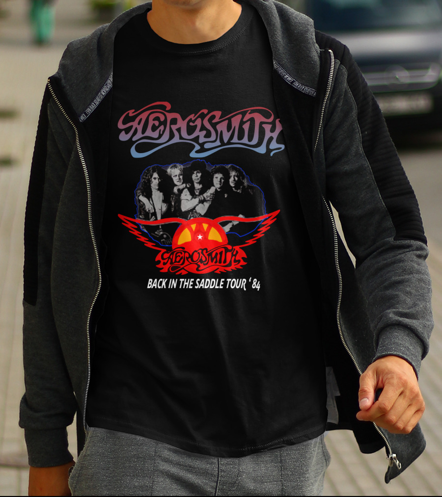 Aerosmith Back In The Saddle Tour '84 T-Shirt
