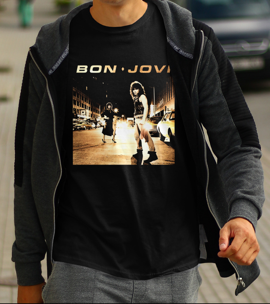 BON JOVI Urban Street Scene T-Shirt