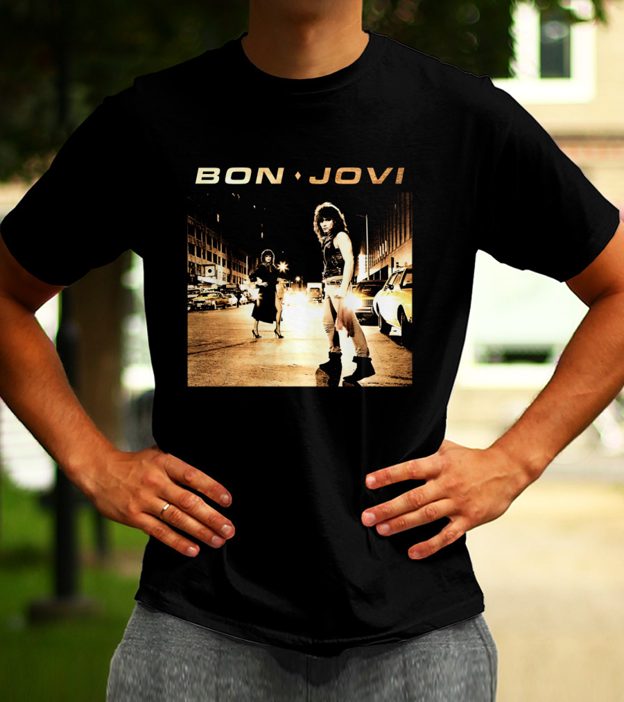 BON JOVI Urban Street Scene T-Shirt