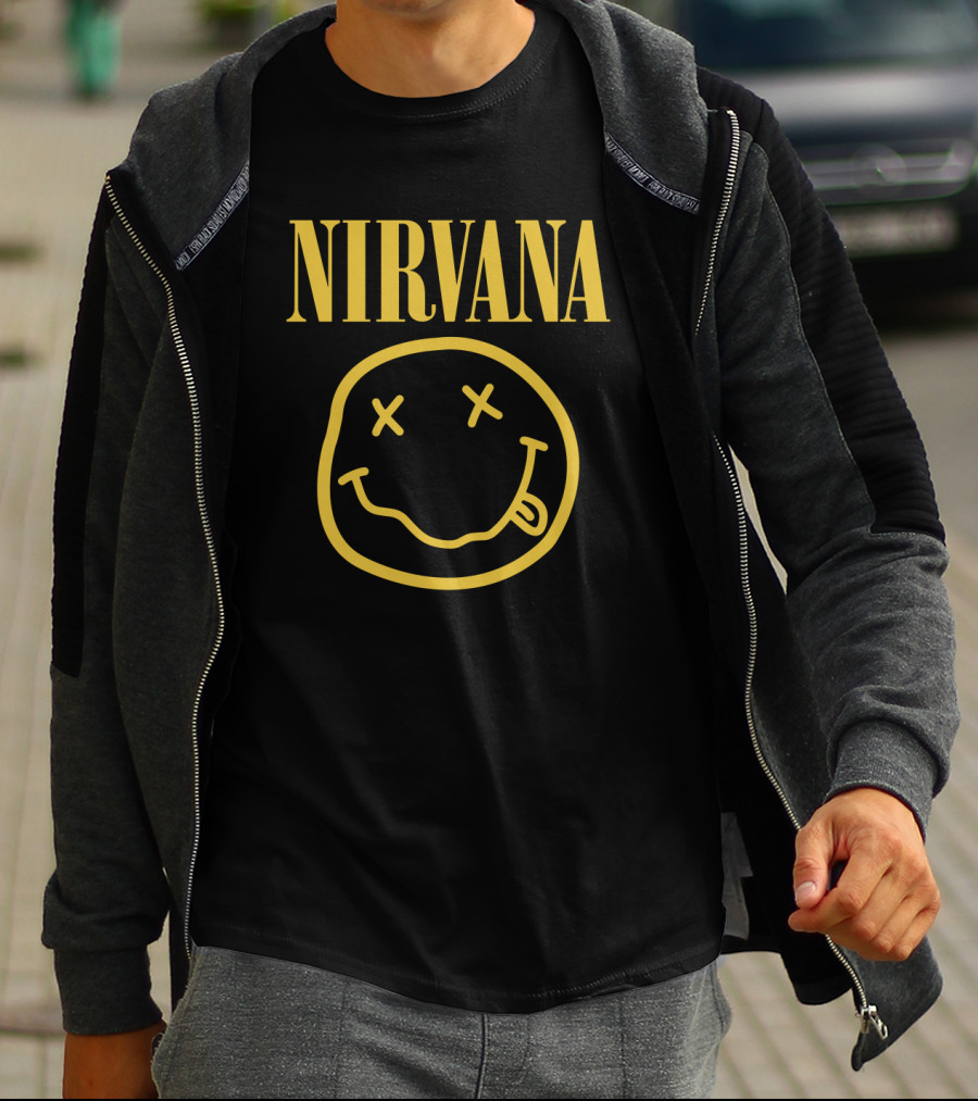 Nirvana Smiley Face T-Shirt