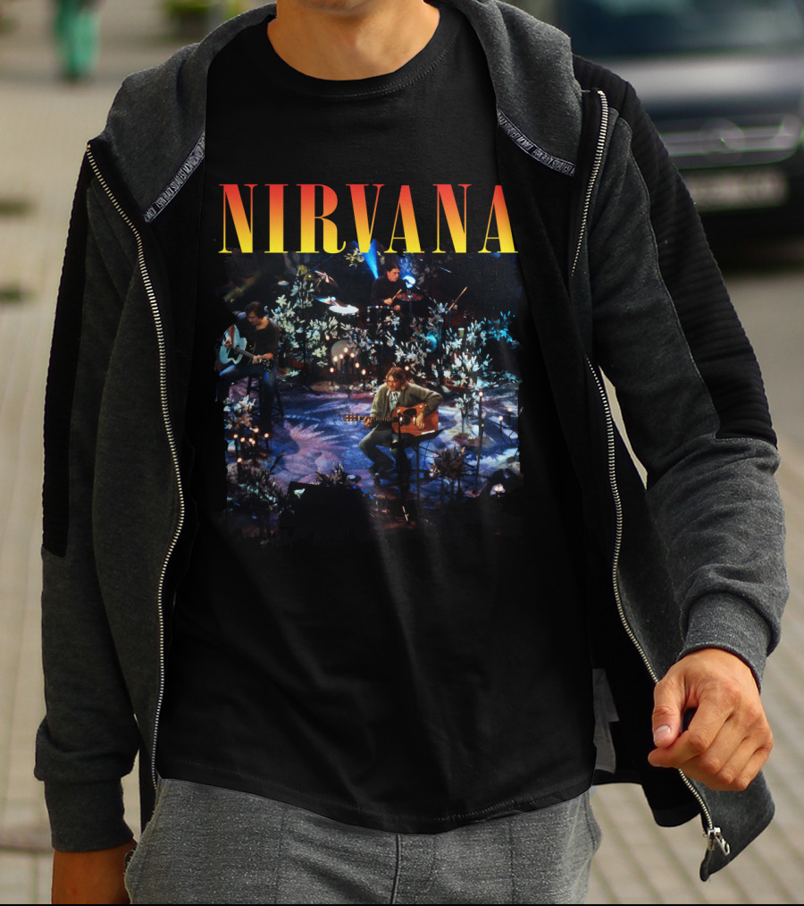 Nirvana MTV Unplugged Live Performance Session T-Shirt