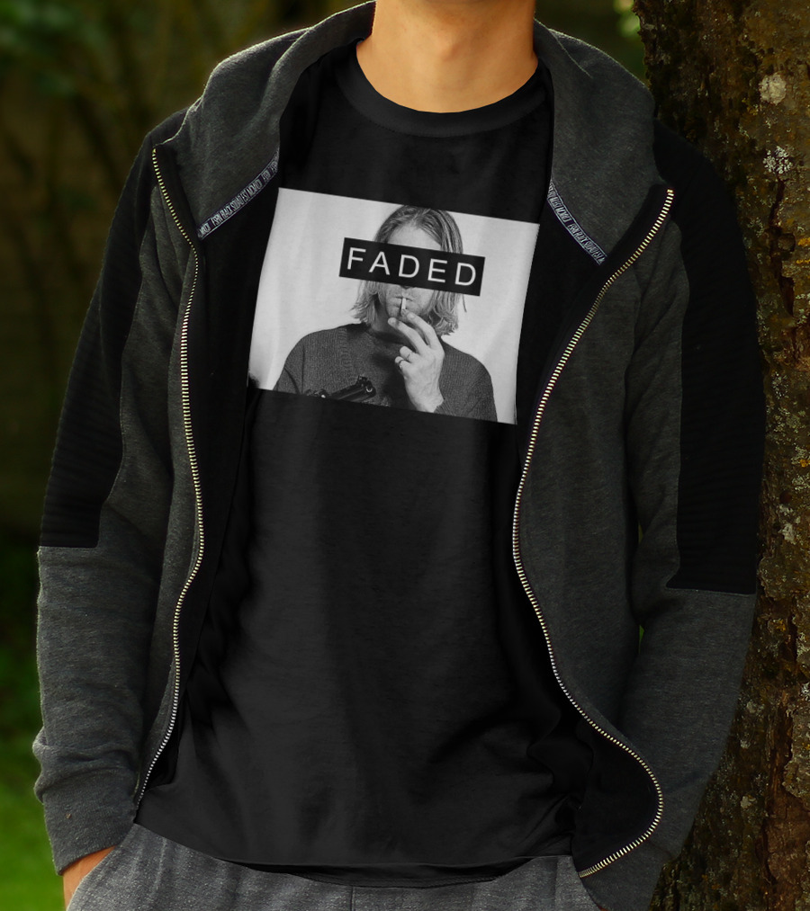 FADED NVN 17 Image With Cigarette T-Shirt