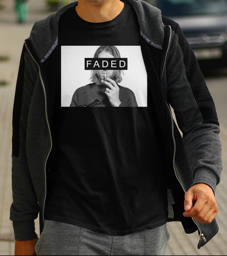 FADED NVN 17 Image With Cigarette T-Shirt