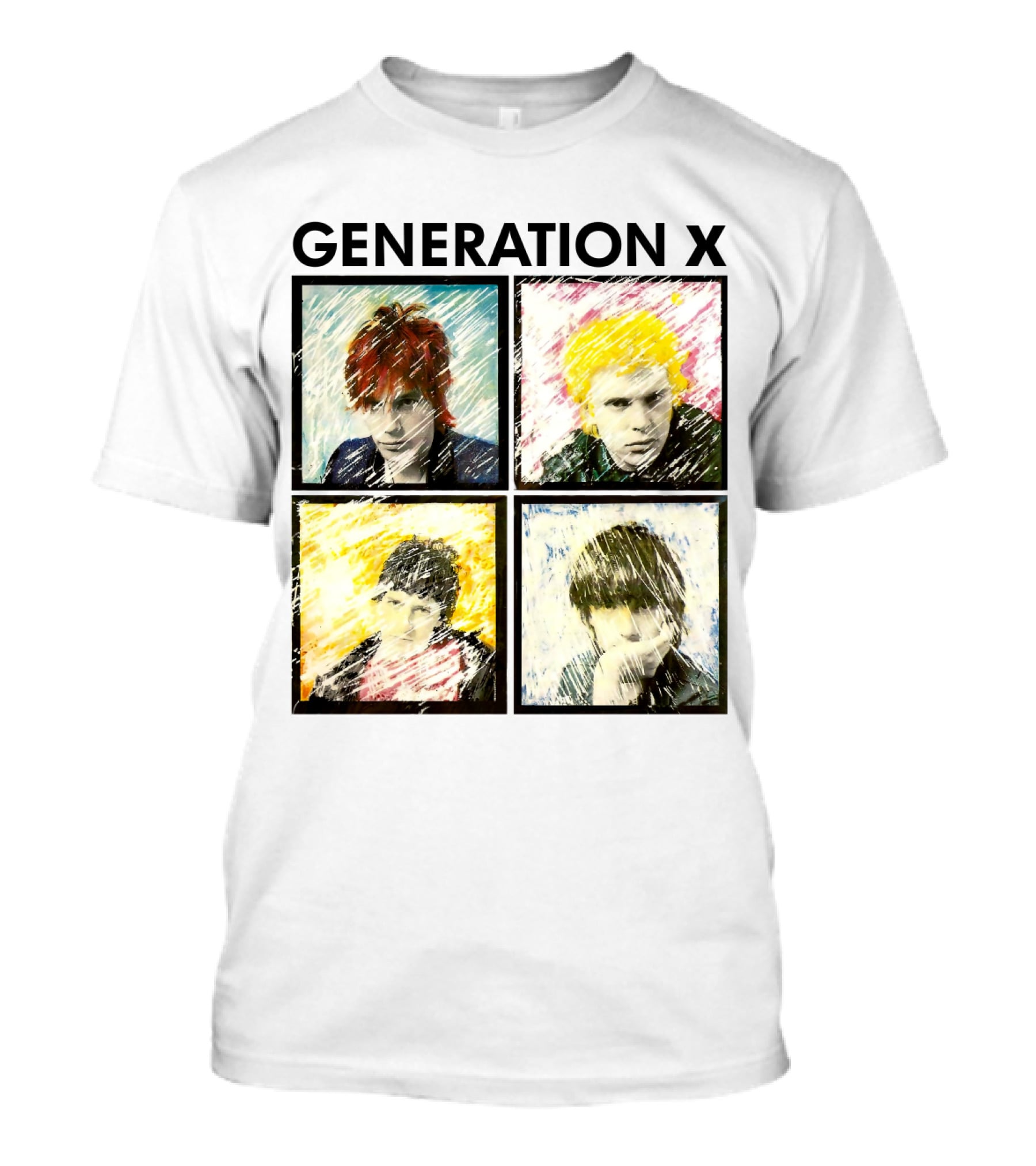 GENERATION X GX 02 Wild Pop Art Style Portraits T-Shirt