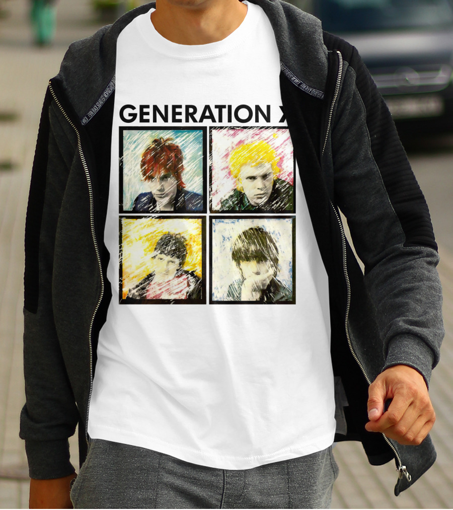 GENERATION X GX 02 Wild Pop Art Style Portraits T-Shirt