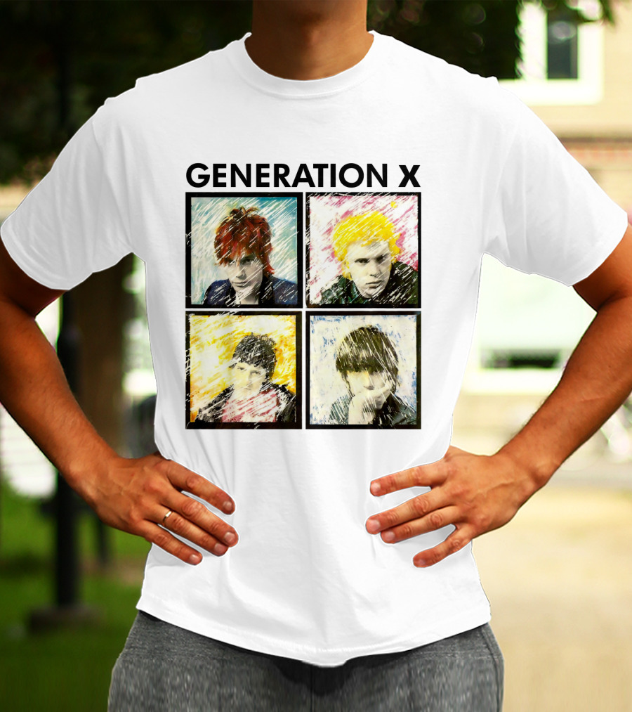 GENERATION X GX 02 Wild Pop Art Style Portraits T-Shirt