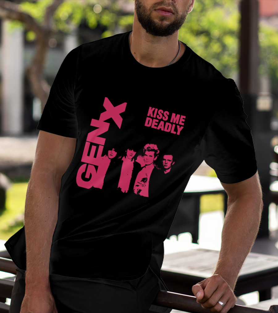 GEN X Kiss Me Deadly Band T-Shirt