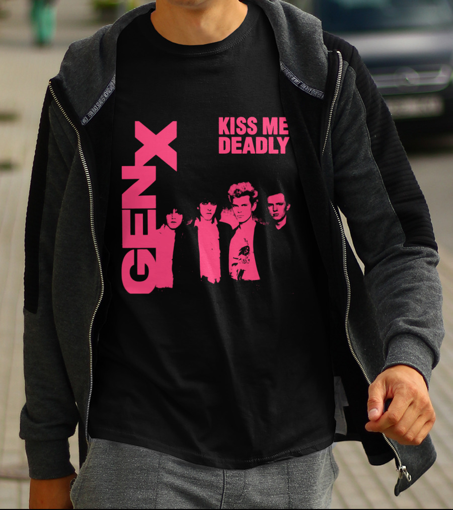 GEN X Kiss Me Deadly Band T-Shirt