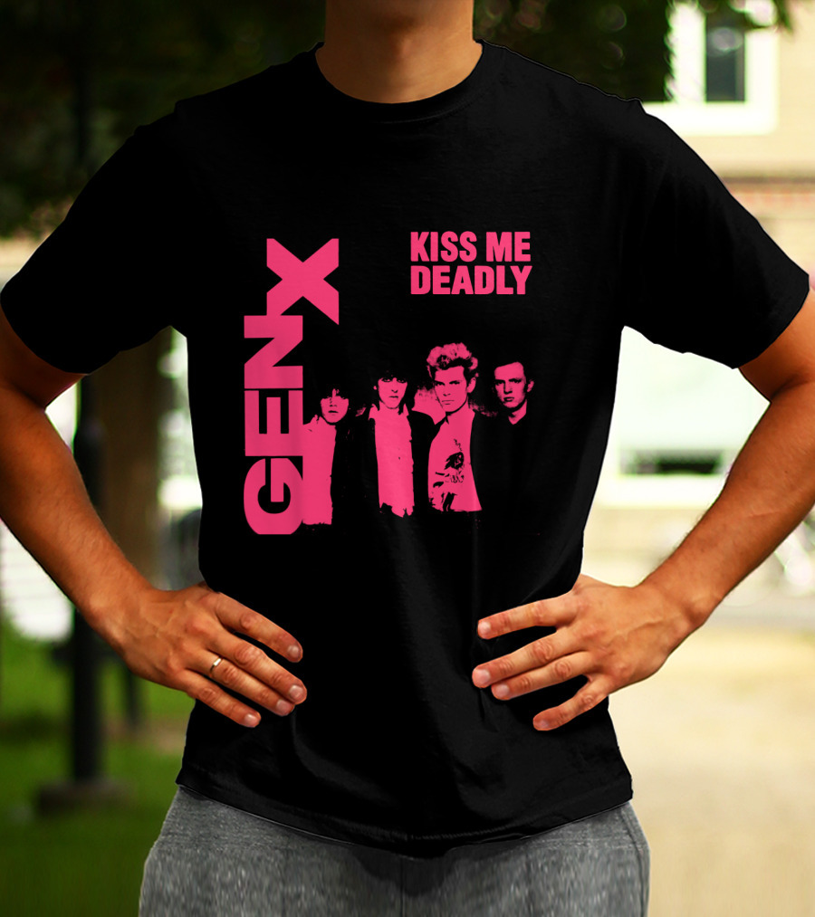 GEN X Kiss Me Deadly Band T-Shirt
