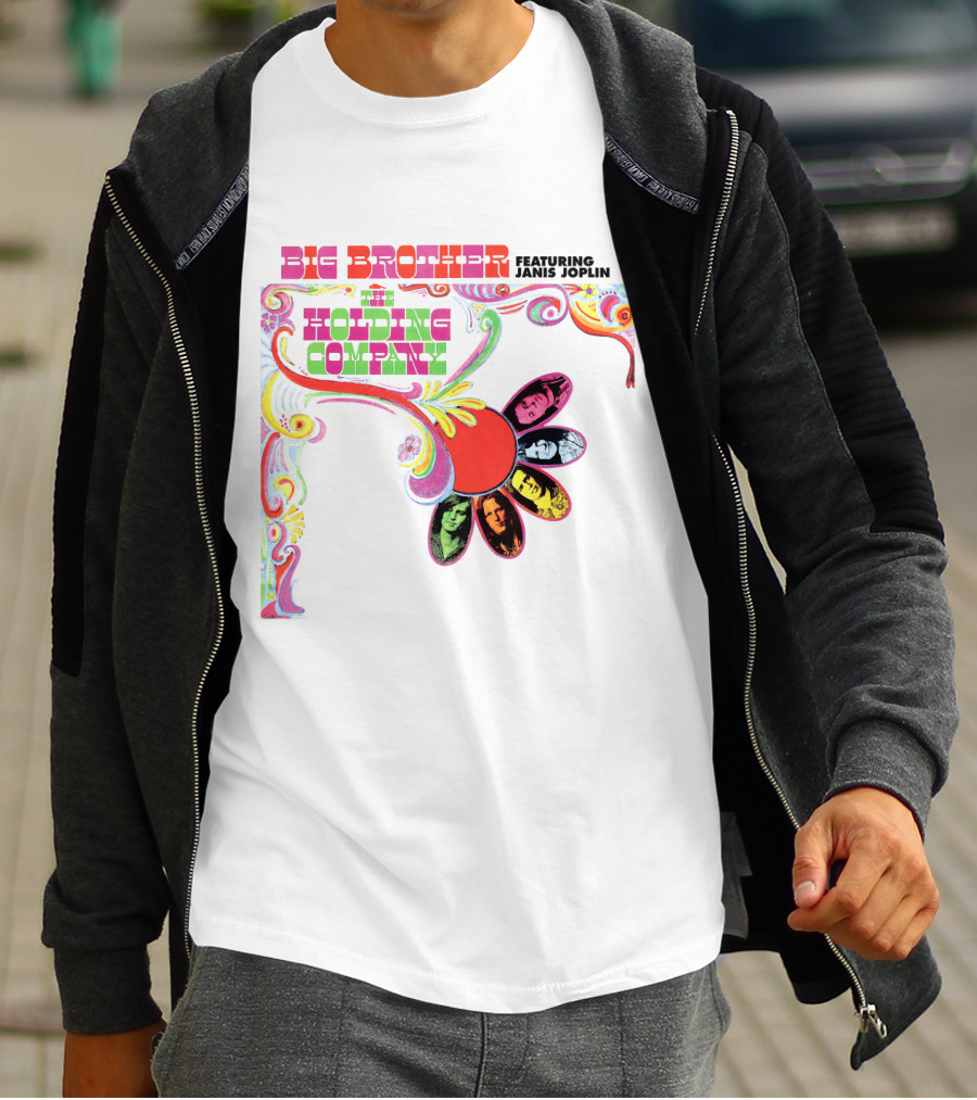 BIG BROTHER AND THE HOLDING COMPANY FEATURING JANIS JOPLIN T-Shirt