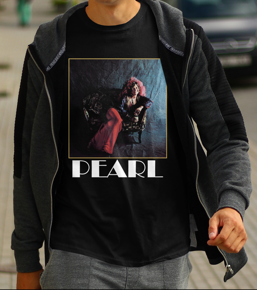 Pearl Album Cover Sofa Portrait Jnjl T-Shirt