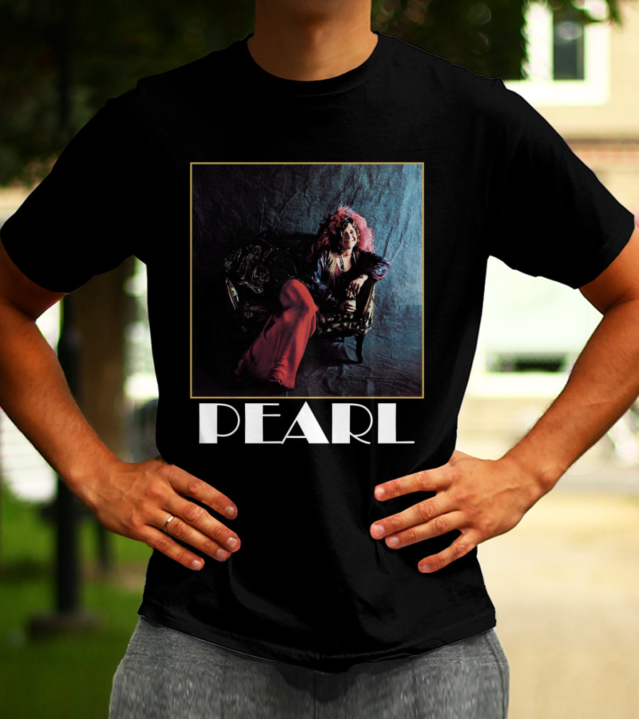 Pearl Album Cover Sofa Portrait Jnjl T-Shirt