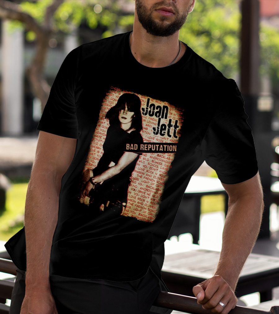 Joan Jett Bad Reputation Vintage Style T-Shirt