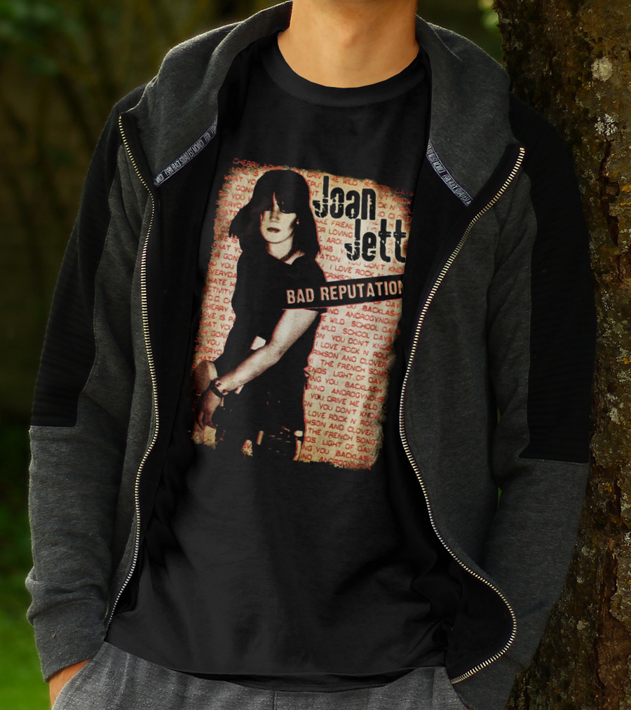 Joan Jett Bad Reputation Vintage Style T-Shirt