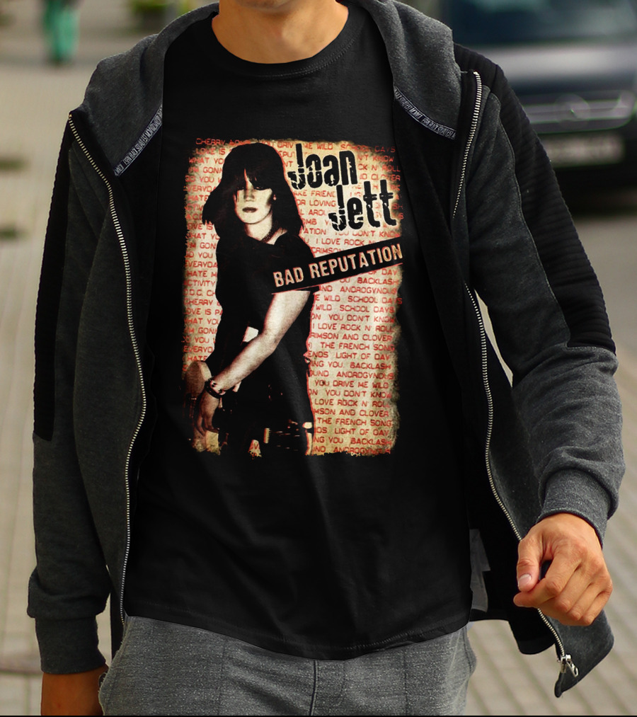 Joan Jett Bad Reputation Vintage Style T-Shirt