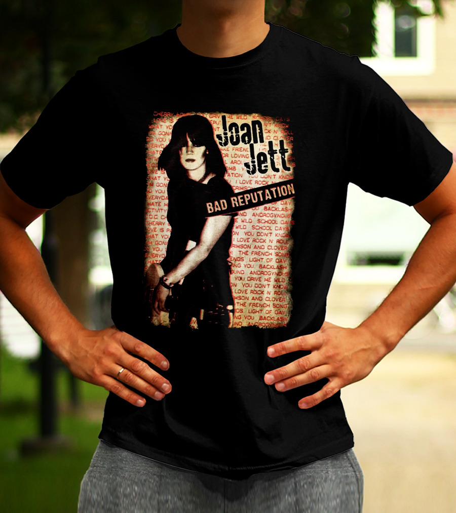 Joan Jett Bad Reputation Vintage Style T-Shirt