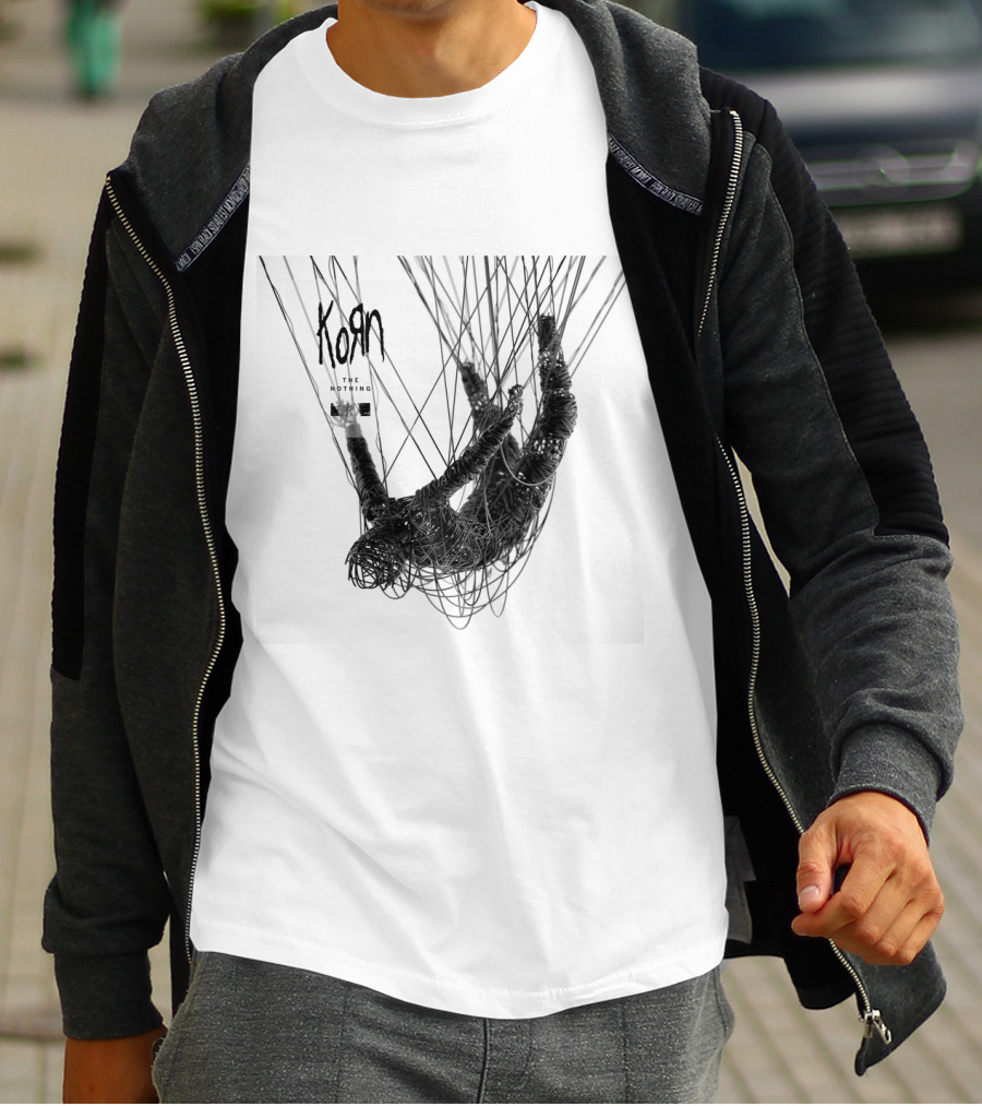 Korn The Nothing 16 String Covered Figure T-Shirt