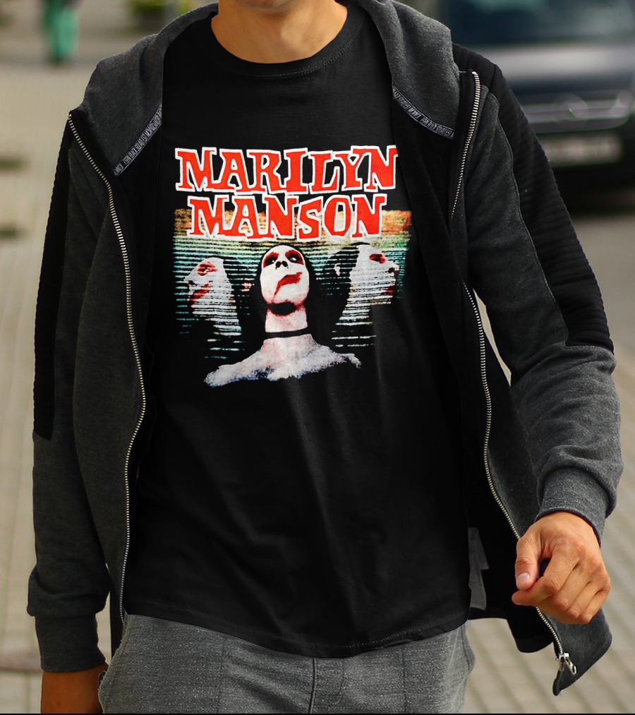 Marilyn Manson Three Faces T-Shirt
