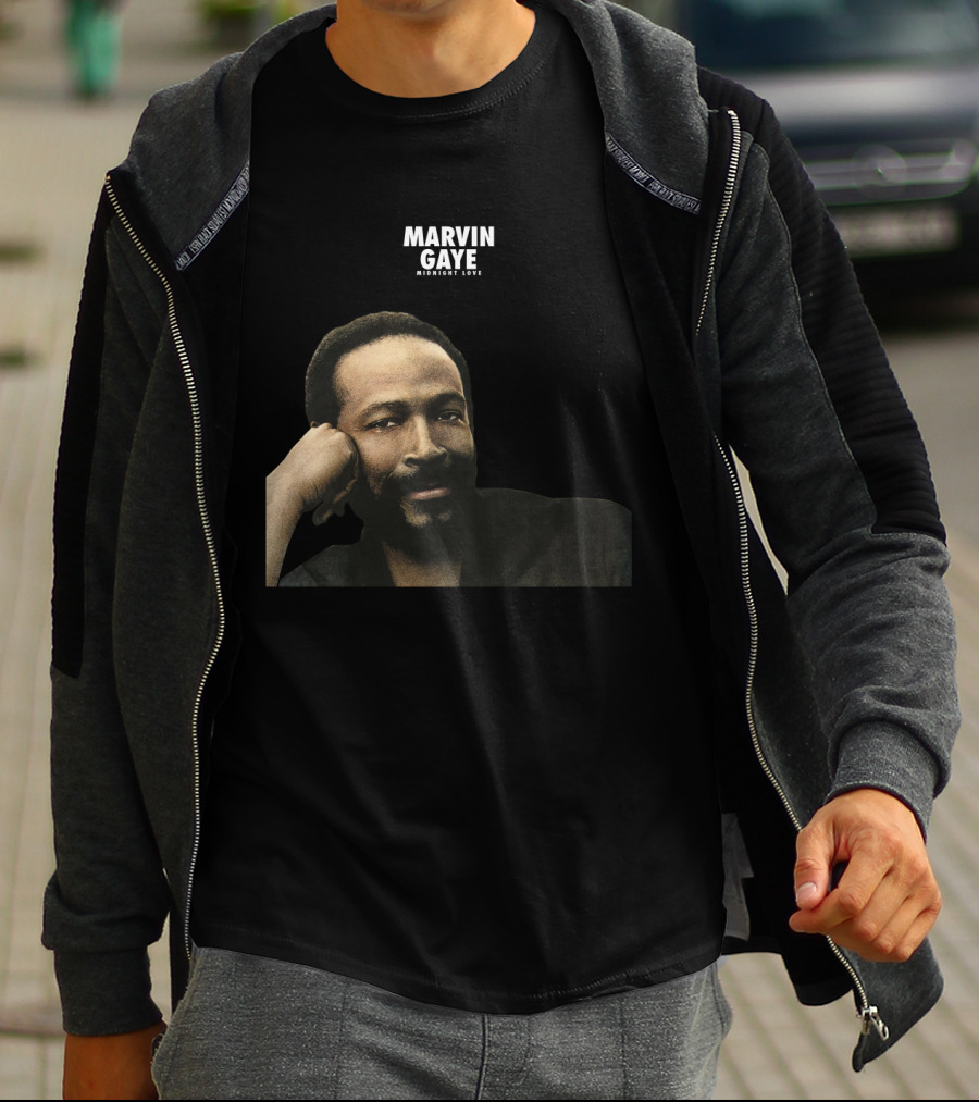 Marvin Gaye Midnight Love Mvg 01 T-Shirt