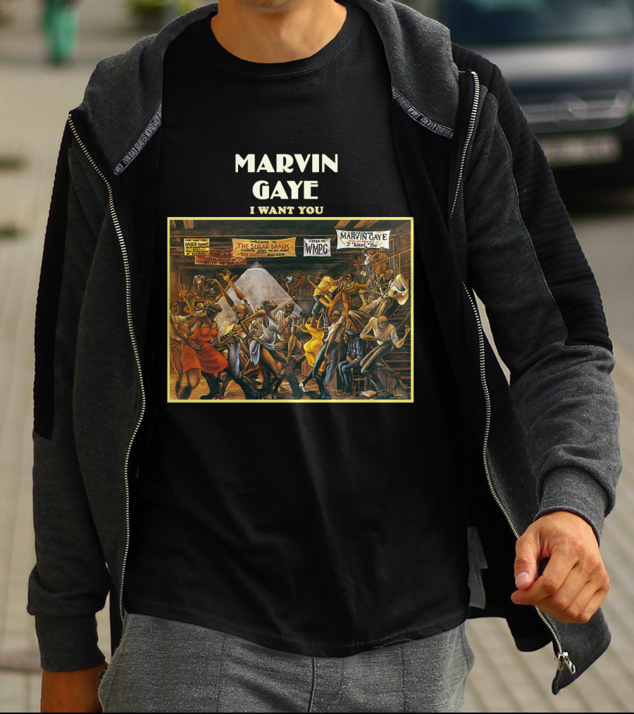 Marvin Gaye I Want You MVG 10 The Sugar Shack WMPG T-Shirt