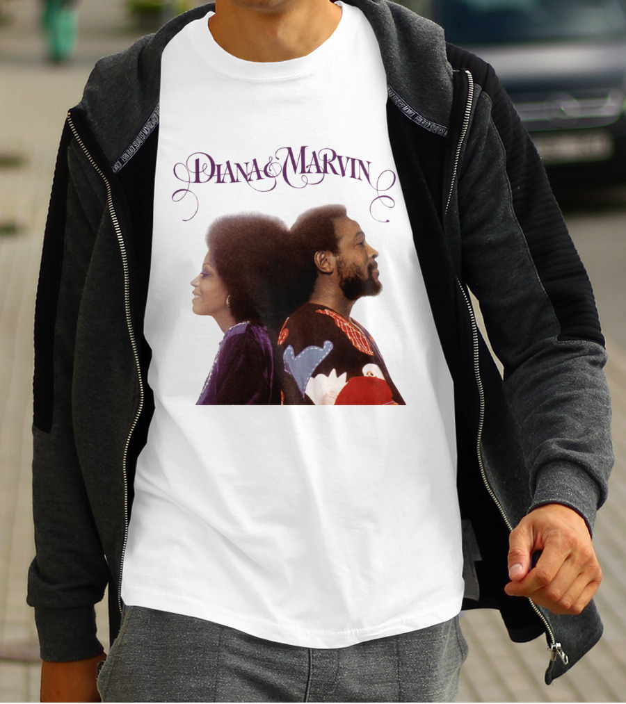 Diana And Marvin Album Cover MVG 17 T-Shirt